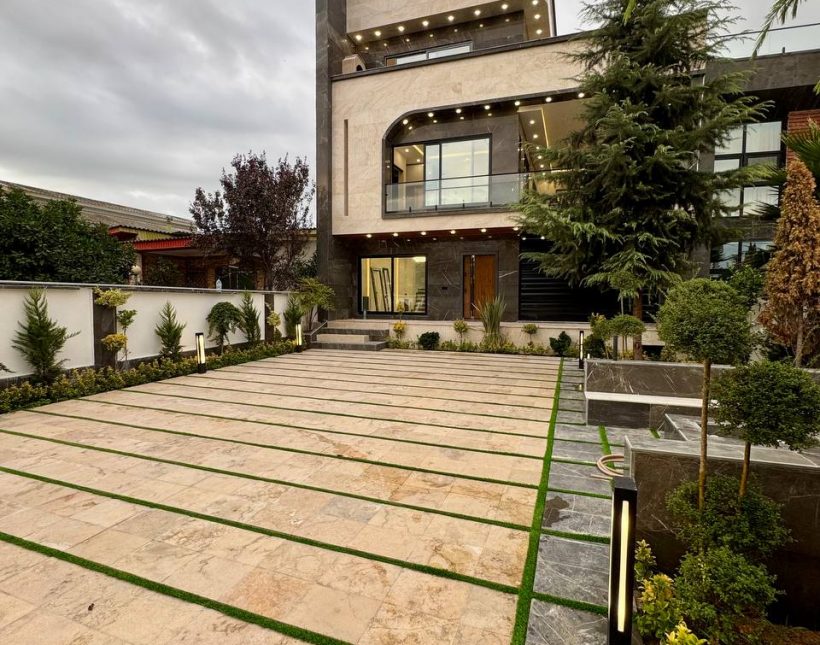 خرید ویلا دوبلکس استخردار روف ویو ابدی کوه و جنگل 550 متری | 350 متر