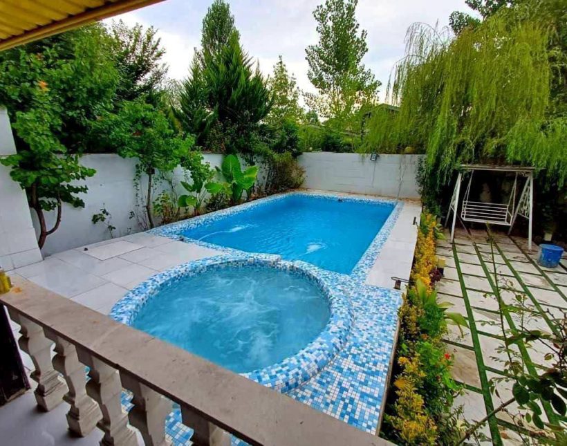 فروش ویلا باغ فلت 400 متری استخردار منطقه برند الیمالات نور | 400 متر