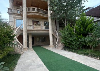 فروش ویلا سعادت آباد چمستان ۴خواب سند عرصه اعیان نما کلاسیک | ۳۴۰ متر