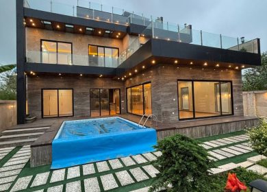 فروش ویلا مدرن و لاکچری استخر دار ۴۵۰ متر بنا سعادت آباد | ۳۶۰ متر