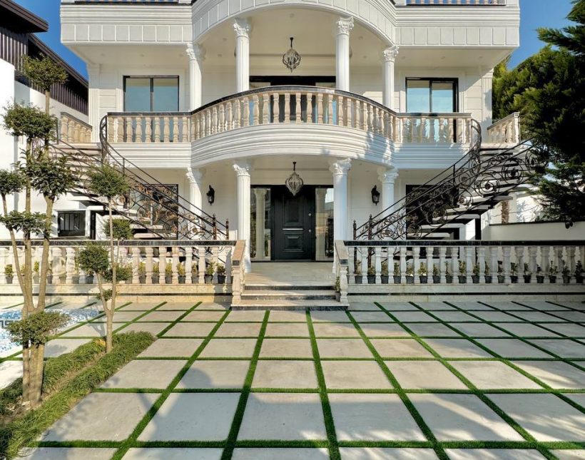 خرید ویلا کاخ ۴۵۰ متری در سعادت آباد چمستان | ۴۵۰ متر