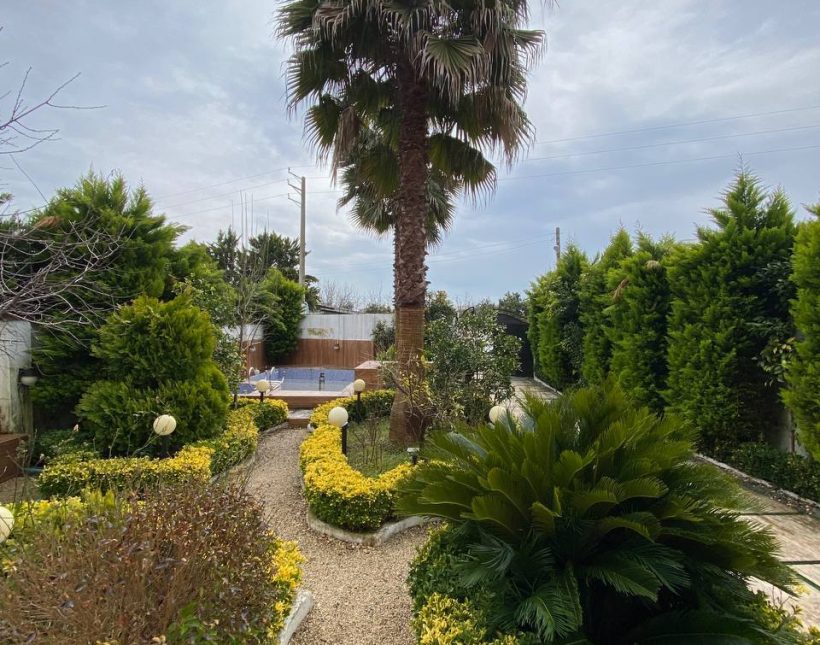 خرید ویلا باغ 400 متری مدارک کامل منطقه سعادت آباد چمستان | 400 متر