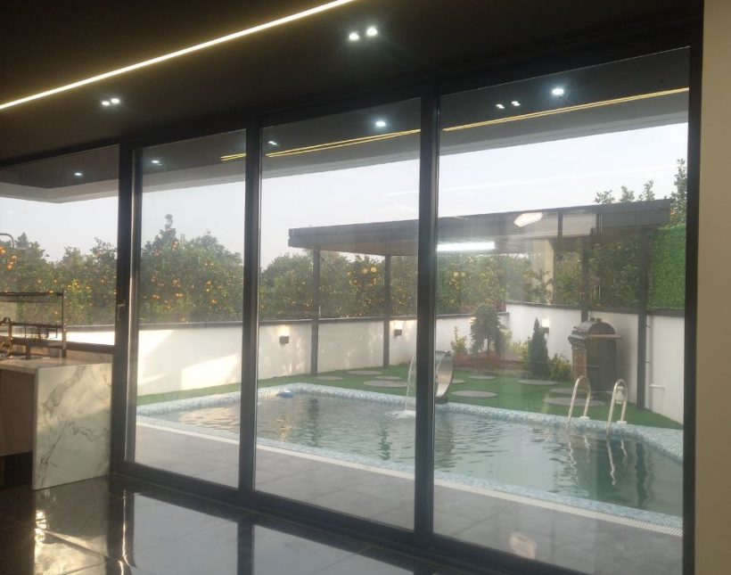 خرید ویلا دوبلکس لوکس با استخر سرپوشیده و سند تک‌برگ در آمل | ۳۲۰ متر