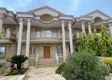 خرید ویلا کاخ ۲۵۰ متری سند دار در نصرت آباد نور | ۲۵۰ متر