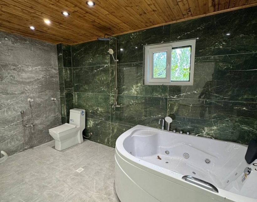 خرید ویلا دوبلکس نما مدرن استخر دار 330 متری گنجیاب نور | 330 متر