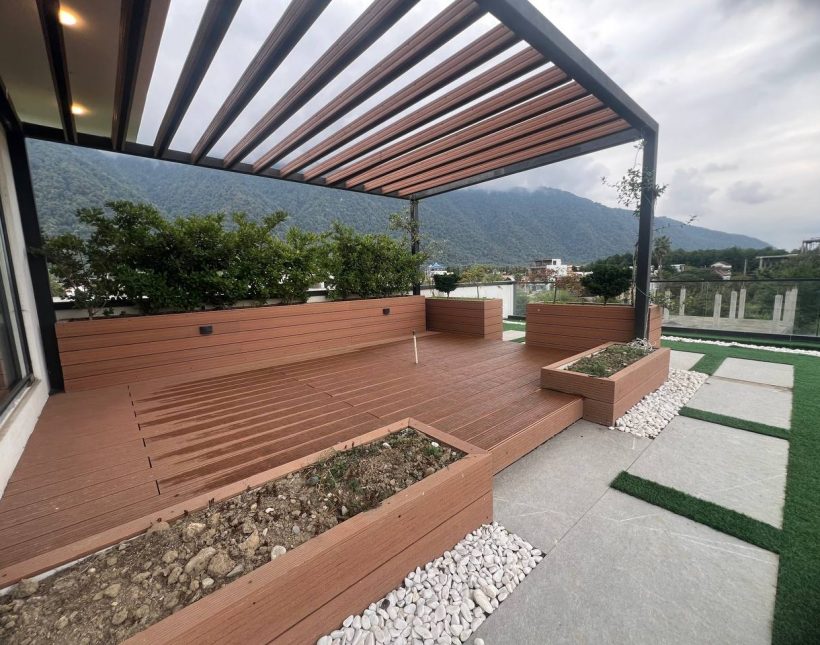 فروش ویلا دوبلکس لوکس با ویوی ابدی دریا و جنگل در چلک نوشهر | 300 متر