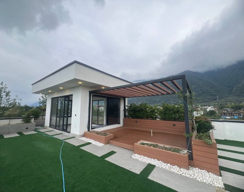 فروش ویلا دوبلکس لوکس با ویوی ابدی دریا و جنگل در چلک نوشهر | 300 متر