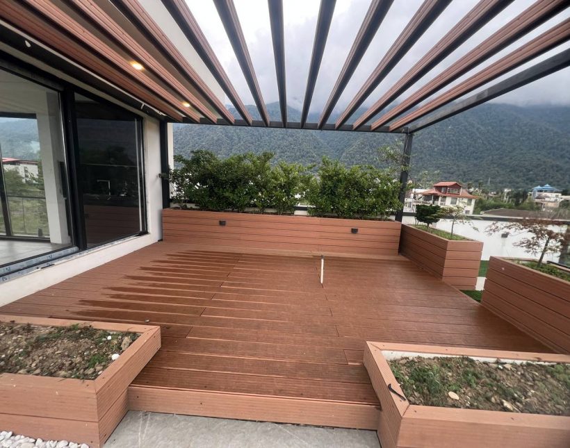 فروش ویلا دوبلکس لوکس با ویوی ابدی دریا و جنگل در چلک نوشهر | 300 متر