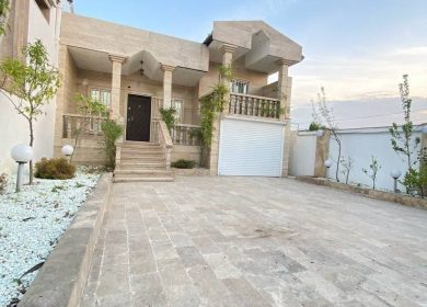 خرید ویلا پیلوت نما سنگ ۲۲۰ متری در رمشی چمستان | ۲۲۰ متر