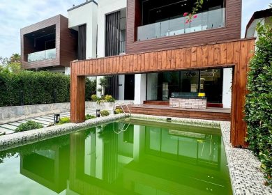 خرید ویلای دوبلکس مدرن با استخر دهکده کتی نوشهر | 350 متر