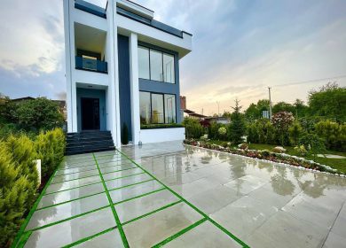 خرید ویلای دوبلکس مدرن با استخر داخلی منطقه آزاد نوشهر سیسنگان | 350 متر