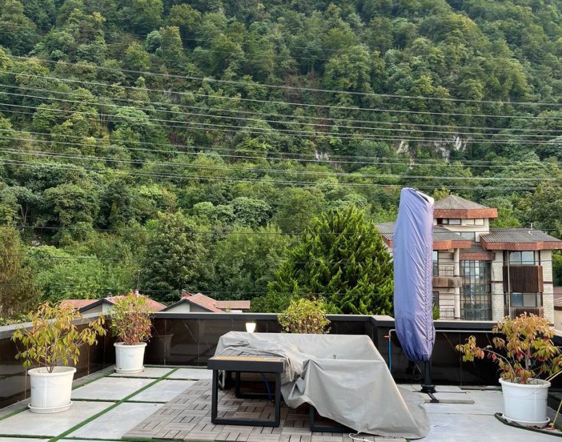 خرید ویلای دوبلکس مدرن فول هوشمند با روف‌گاردن چلک نوشهر | 300 متر