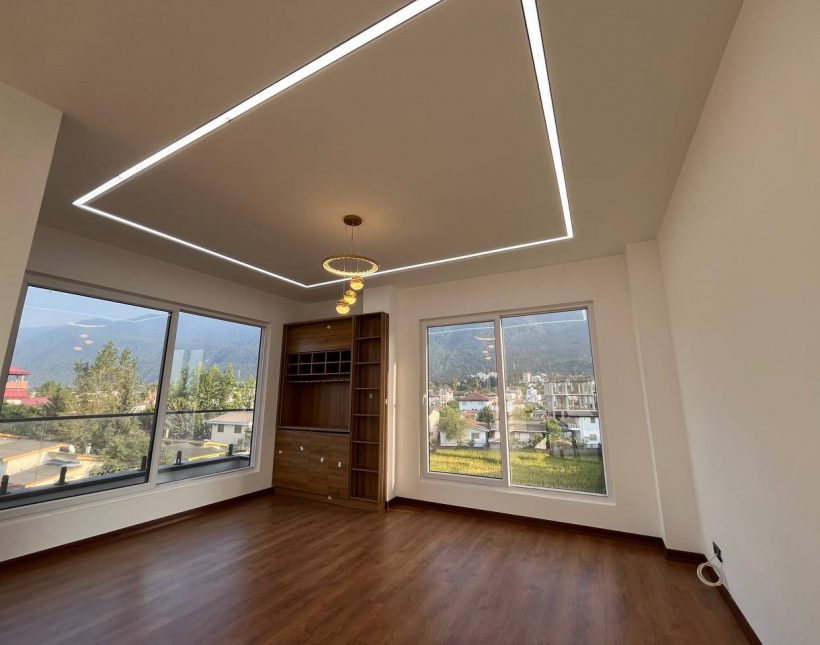 فروش ویلای تریبلکس مدرن با دابل روف‌گاردن و ویوی ابدی چلندر نوشهر | 400 متر