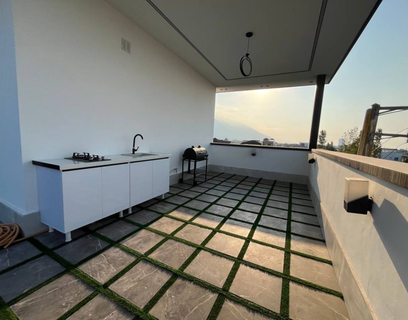 فروش ویلای تریبلکس مدرن با دابل روف‌گاردن و ویوی ابدی چلندر نوشهر | 400 متر