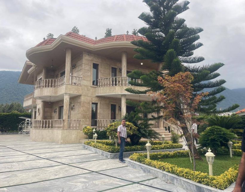 فروش ویلای دوبلکس نما کلاسیک سنگی چلک نوشهر | 800 متر