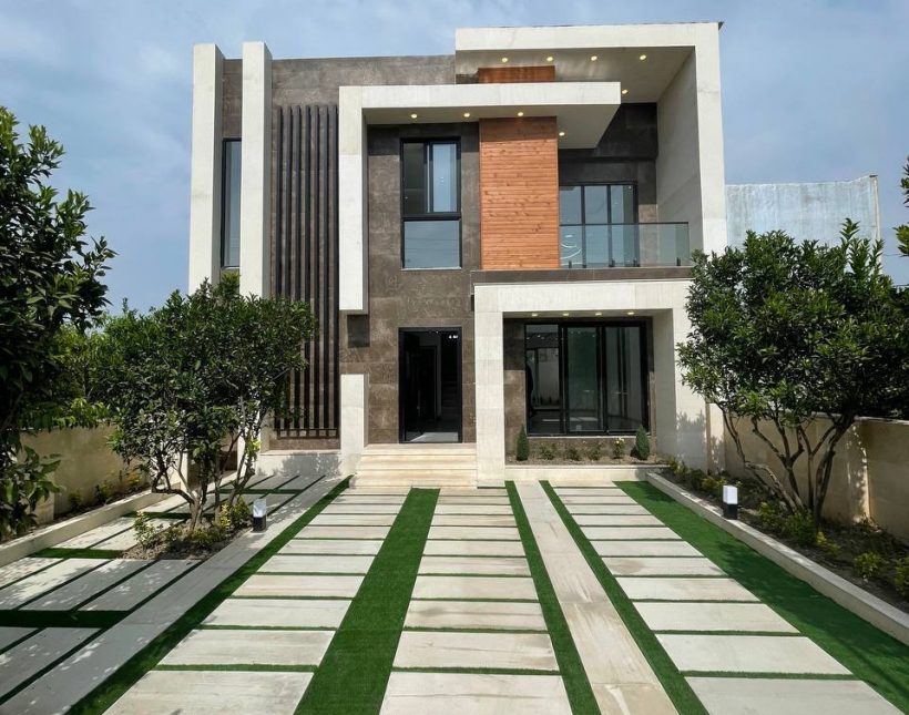 خرید ویلا ۲۰۰ متری مهندسی ساز در نانوا کلا چمستان | ۲۰۰ متر
