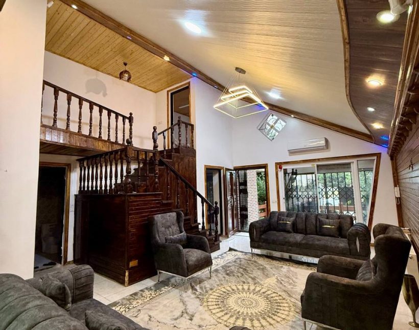 خرید باغ ویلا فرنیش در جاده جنگلی ایزدشهر دوربین مداربسته | ۲۷۰ متر