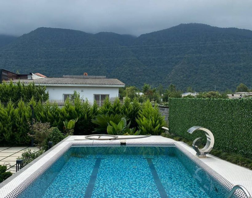 فروش ویلای ۳۲۰ متری سند دار با استخر چلندر نوشهر | ۳۲۰ متر