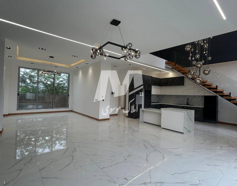 خرید ویلای مدرن دوبلکس با استخر و شهرکی در چمستان امیرآباد | ۳۰۰ متر