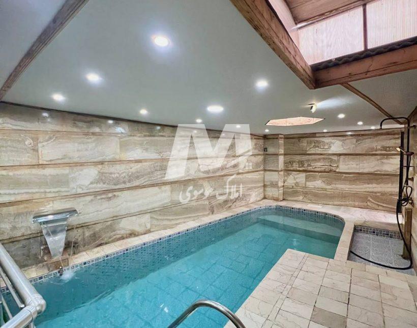 فروش ویلا دوبلکس فول فرنیش و استخر دار چمستان | ۲۸۰ متر