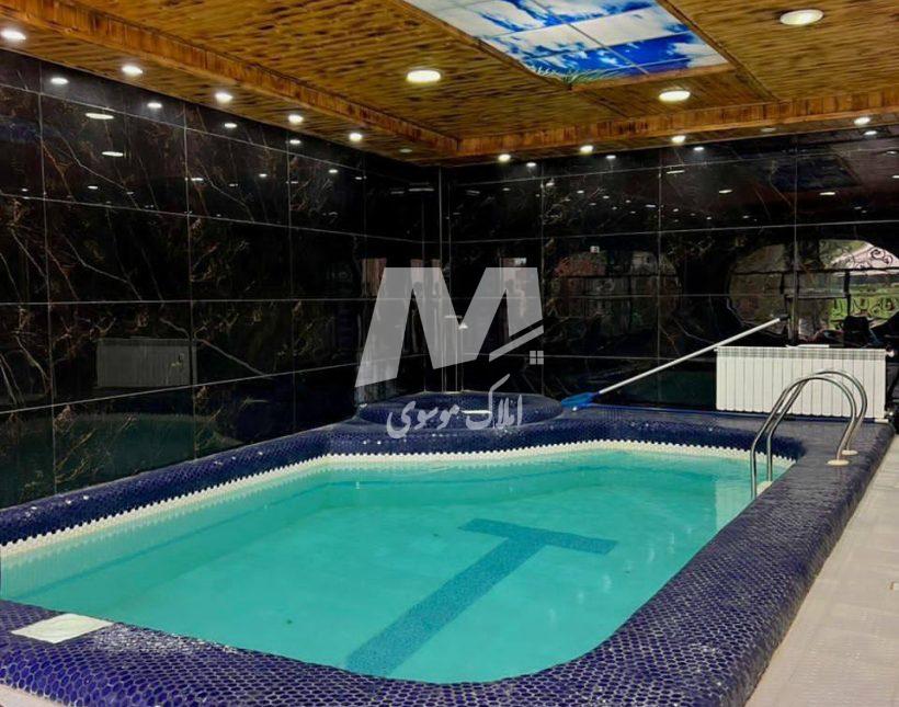 فروش کاخ ویلا استخر داخلی و فول فرنیش چمستان | ۳۵۰ متر