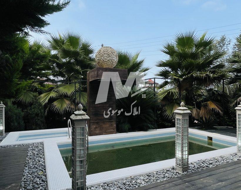 خرید ویلا ۳۶۰ متری سند دار با استخر مبله سیسنگان نوشهر | ۳۶۰ متر