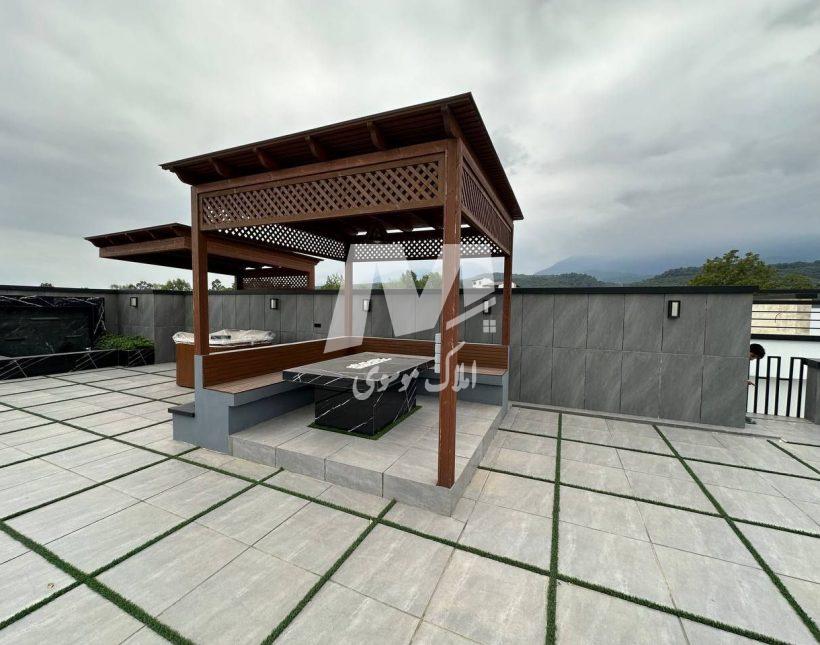 خرید ویلا نما مدرن 400 متری تاپ لوکیشن منطقه وازیوار نوشهر | 400 متر