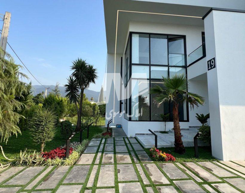 خرید ویلا هوشمند 410 متری سند شش دانگ منطقه برند امیررود نوشهر | 410 متر