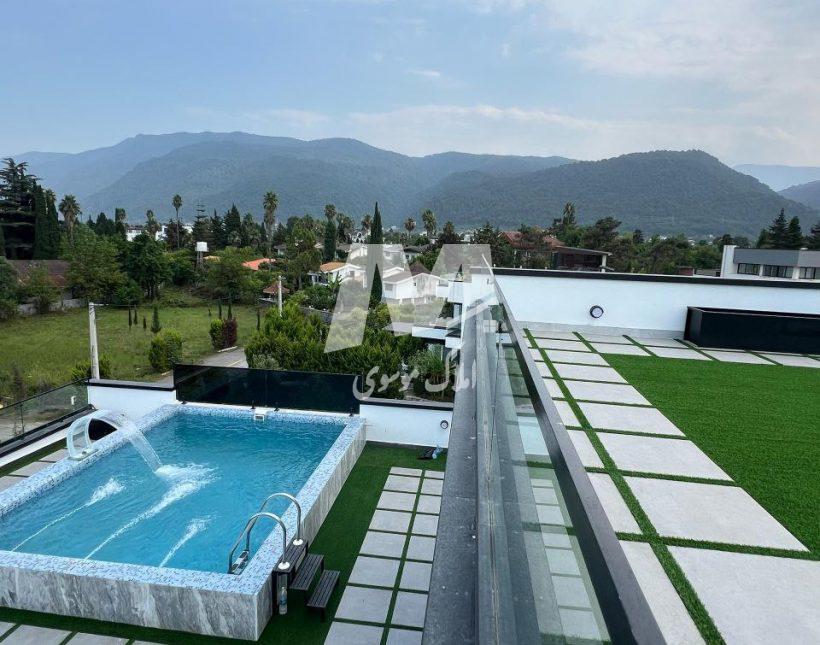 فروش ویلا نما مدرن 400 متری منطقه برند وازیوار نوشهر | 400 متر