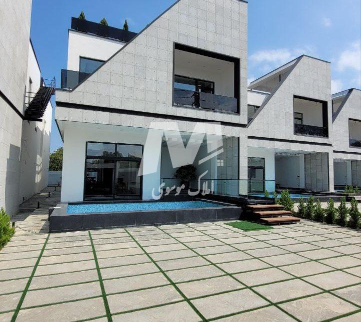 فروش ویلا نما مدرن 400 متری منطقه برند وازیوار نوشهر | 400 متر