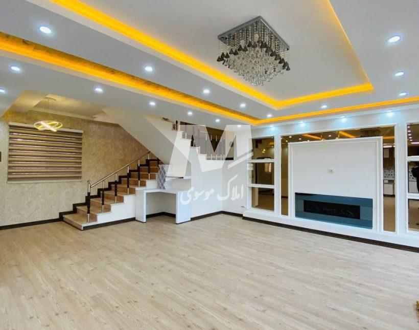 خرید ویلای نما کلاسیک ۴۰۰ متری با استخر در سعادت‌آباد چمستان | ۴۰۰ متر