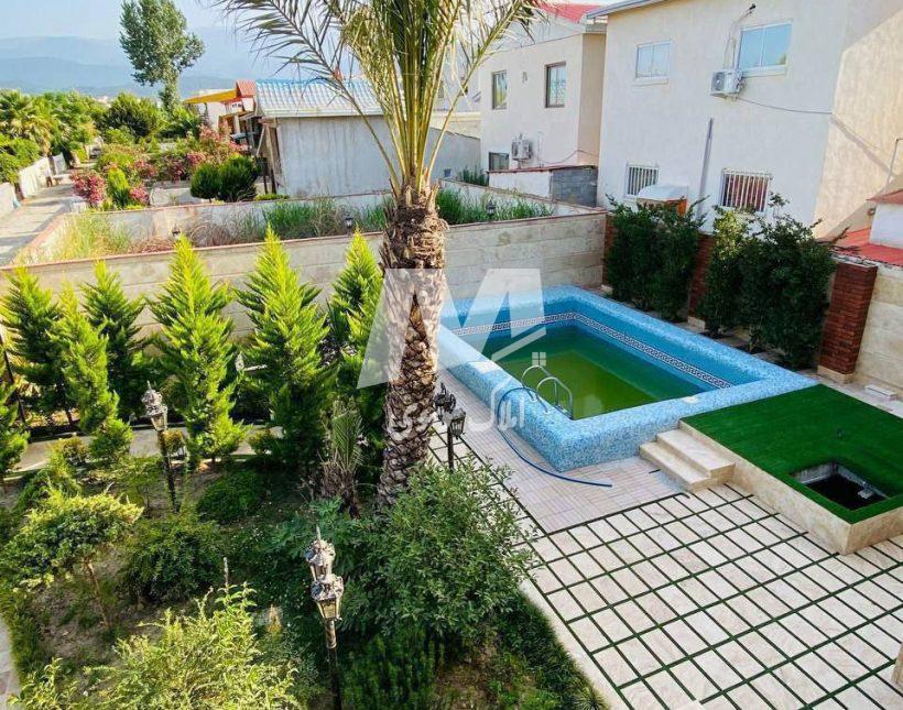 خرید ویلای نما کلاسیک ۴۰۰ متری با استخر در سعادت‌آباد چمستان | ۴۰۰ متر