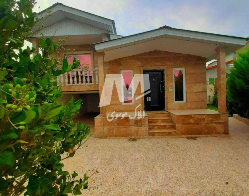 خرید ویلا ۲۵۰ متری سند دار در رمشی چمستان | ۲۵۰ متر