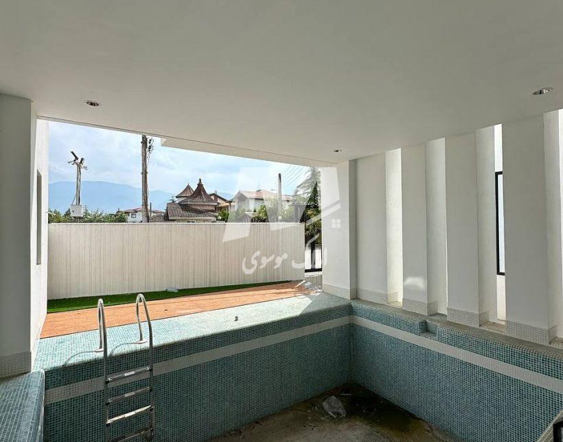 خرید ویلای مدرن دوبلکس با استخر داخل شهرک در گنجیاب نور | ۴۰۰ متر