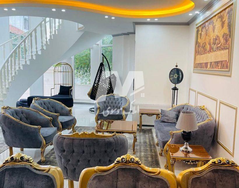 خرید کاخ ویلای شهرکی مبله با استخر در چمستان سعادت‌ آباد | ۴۰۰ متر