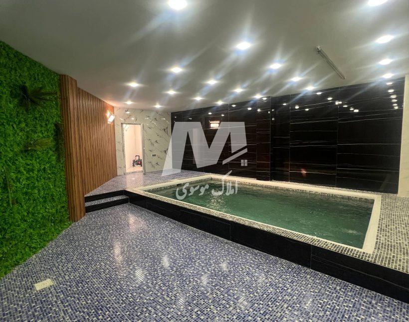 فروش ویلا شیک و لاکچری استخر دار ۲۵۰ متر بنا چمستان | ۲۰۰ متر