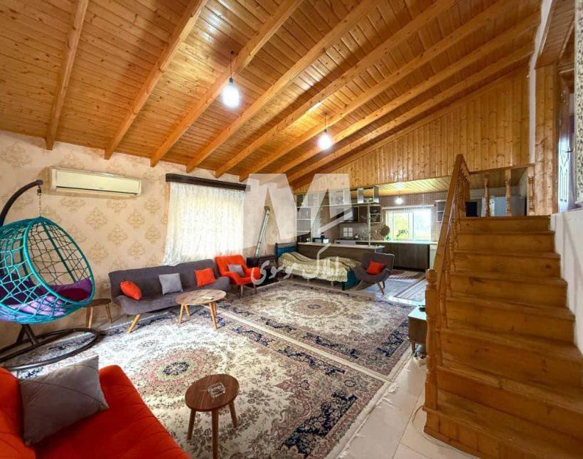 فروش باغ ویلا نیم پیلوت 300 متری منطقه برند آهودشت چمستان | 300 متر