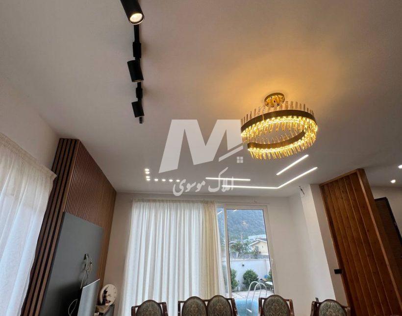 فروش ویلا دوبلکس نما مدرن استخردار منطقه وازیوار نوشهر | 350 متر