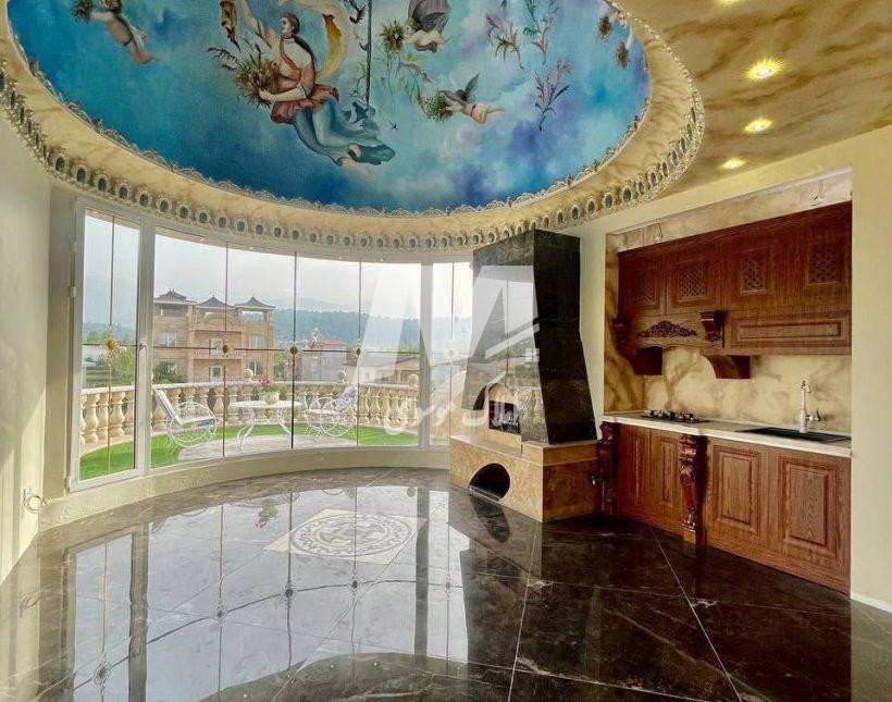 خرید کاخ ویلای ۵۰۰ متری با استخر در سعادتآباد چمستان | ۴۰۰ متر