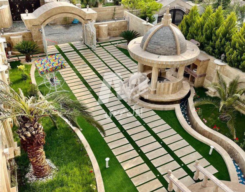خرید کاخ ویلای ۵۰۰ متری با استخر در سعادتآباد چمستان | ۴۰۰ متر