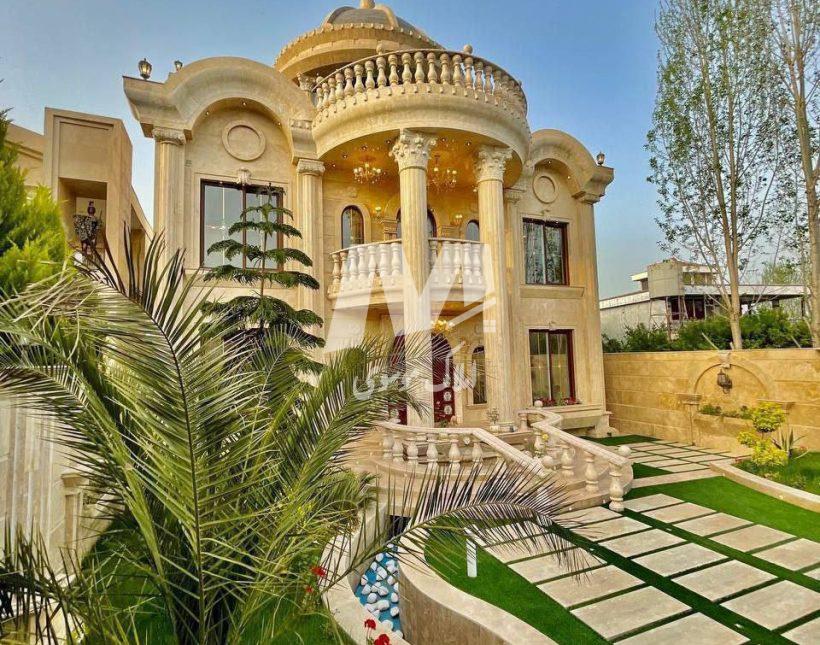 خرید کاخ ویلای ۵۰۰ متری با استخر در سعادتآباد چمستان | ۴۰۰ متر
