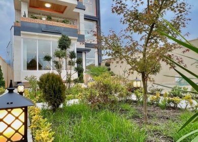 خرید ویلای تریبلکس مدرن ۴ خواب استخر داخلی در گنجیاب نور | ۴۰۰ متر