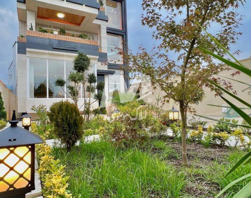 خرید ویلای تریبلکس مدرن ۴ خواب استخر داخلی در گنجیاب نور | ۴۰۰ متر