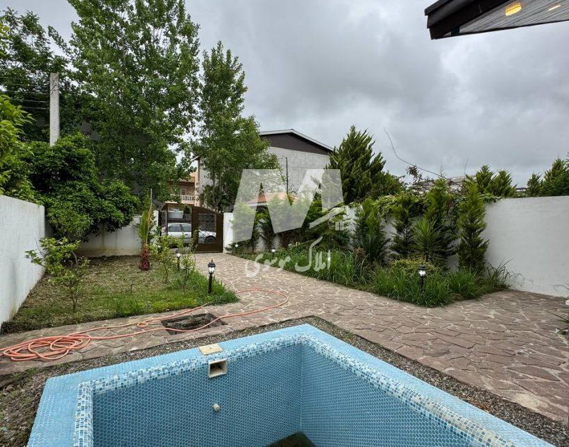 خرید ویلا فلت نما چوبی زیبا استخردار فول فرنیش مدارک تکمیل320متری جاده دریا ایزدشهر | 320 متر