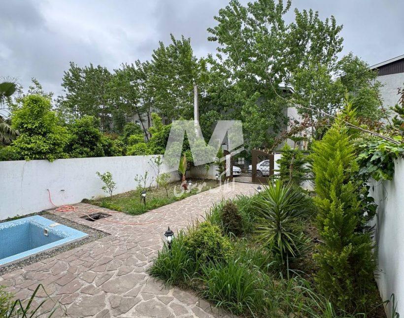 خرید ویلا فلت نما چوبی زیبا استخردار فول فرنیش مدارک تکمیل320متری جاده دریا ایزدشهر | 320 متر