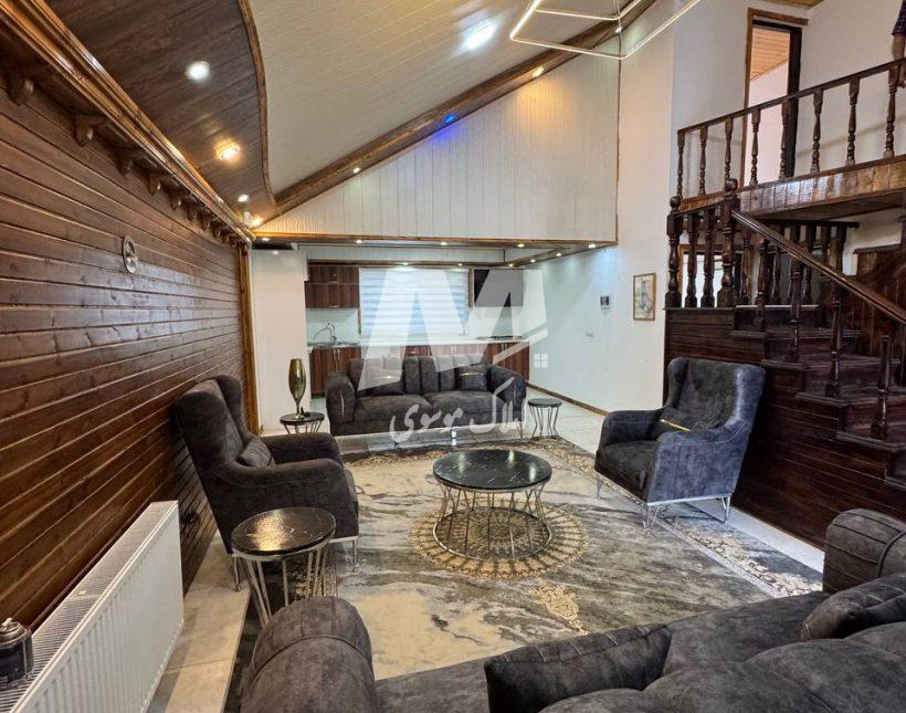 خرید ویلا فول فرنیش مدارک تکمیل 370 متری عربخیل چمستان | 270 متر