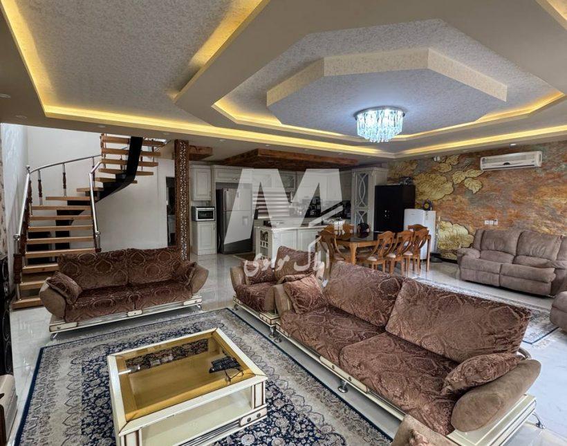 خرید ویلا دوبلکس فول فرنیش نما سنگ 300 متری کیابسر چمستان | 300 متر