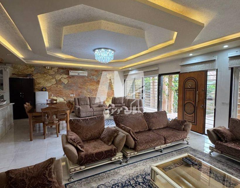 خرید ویلا دوبلکس فول فرنیش نما سنگ 300 متری کیابسر چمستان | 300 متر