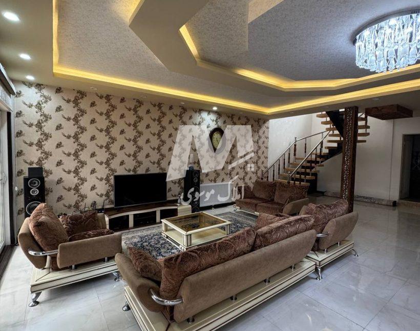 خرید ویلا دوبلکس فول فرنیش نما سنگ 300 متری کیابسر چمستان | 300 متر