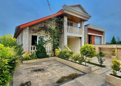 فروش باغ ویلا نیم پیلوت 250 متری سند شش دانگ چمستان | 250 متر